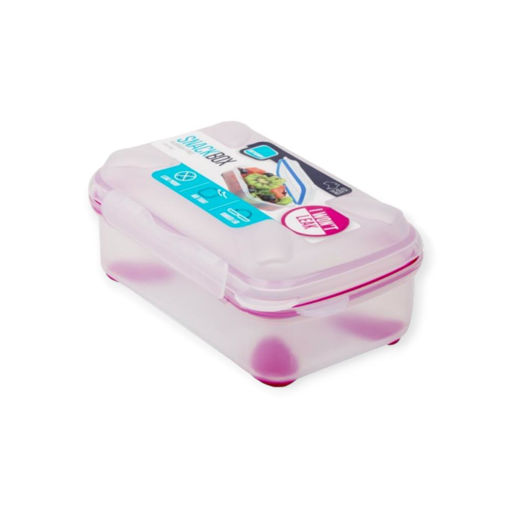 Picture of SMASH LEAKPROOF LUNCH BOX PINK 1.1L